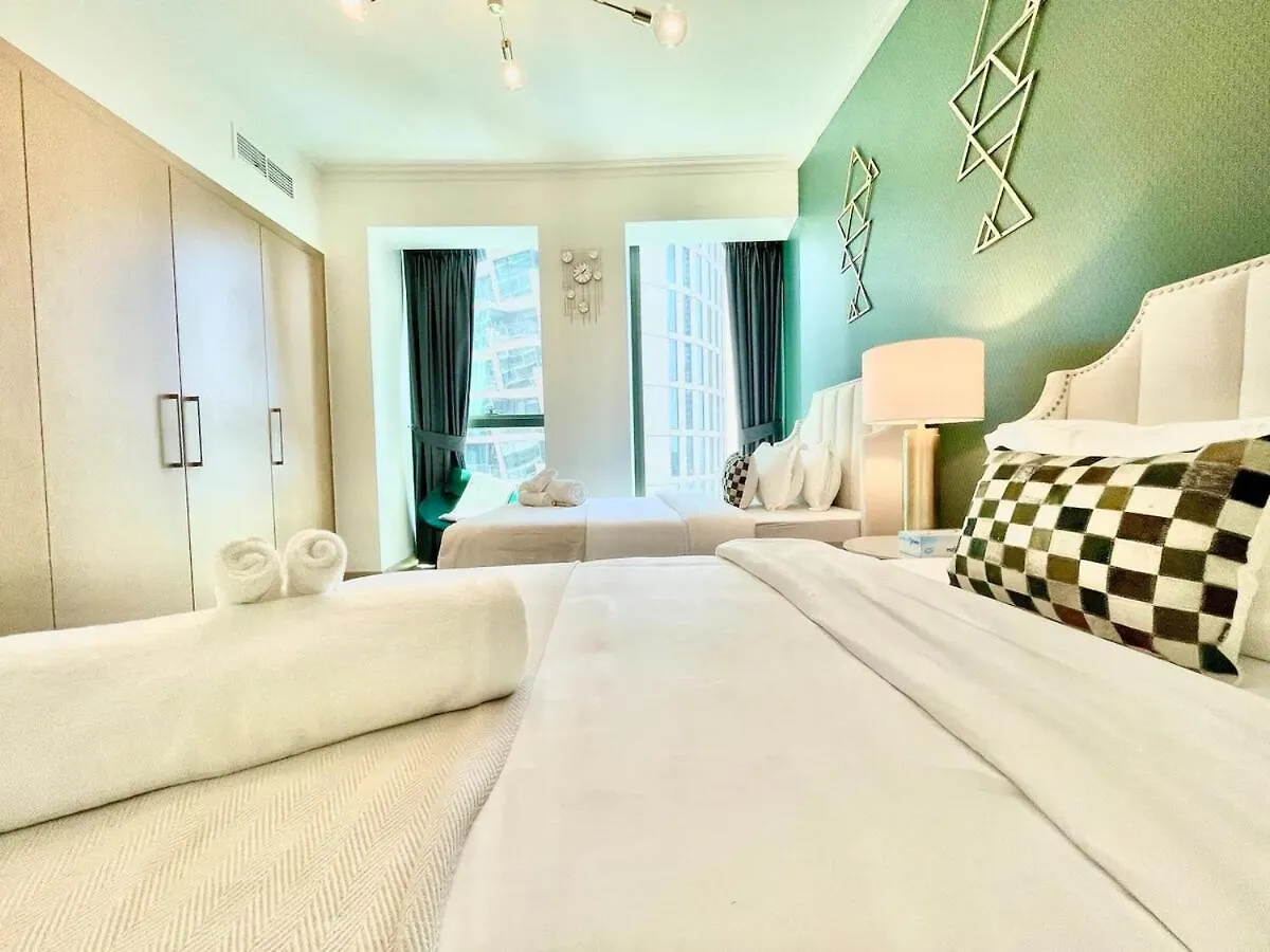 Apartment First Class 3Br Burj Khalifa & Fountain View Dubai
